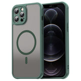 Husa de protectie Techsuit HaloFrost II MagSafe compatibil cu iPhone 12 Pro Max, Verde