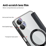 Husa de protectie Techsuit SmartMag Book compatibil cu Samsung Galaxy A06, Negru