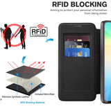 Husa de protectie Techsuit SmartMag Book compatibil cu Samsung Galaxy A06, Negru
