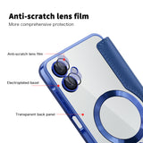 Husa de protectie Techsuit SmartMag Book compatibil cu Samsung Galaxy A06, Albastru