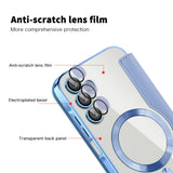 Husa de protectie Techsuit SmartMag Book compatibil cu Samsung Galaxy A15 4G / A15 5G, Albastru Deschis