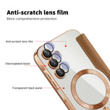 Husa de protectie Techsuit SmartMag Book compatibil cu Samsung Galaxy A15 4G / A15 5G, Maro