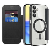 Husa de protectie Techsuit SmartMag Book compatibil cu Samsung Galaxy A15 4G / A15 5G, Negru