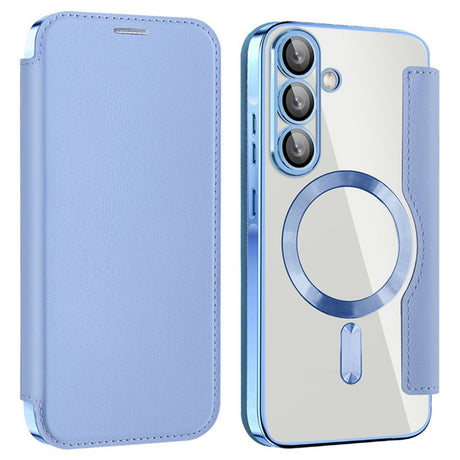 Husa de protectie Techsuit SmartMag Book compatibil cu Samsung Galaxy A36 5G, Albastru Deschis