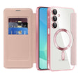 Husa de protectie Techsuit SmartMag Book compatibil cu Samsung Galaxy A16 4G / A16 5G, Roz