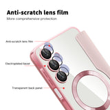 Husa de protectie Techsuit SmartMag Book compatibil cu Samsung Galaxy A16 4G / A16 5G, Roz