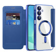 Husa de protectie Techsuit SmartMag Book compatibil cu Samsung Galaxy A16 4G / A16 5G, Albastru