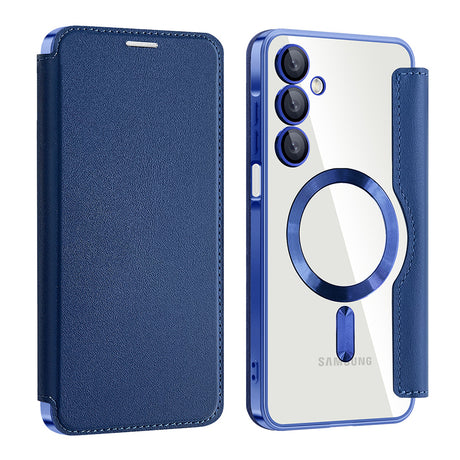 Husa de protectie Techsuit SmartMag Book compatibil cu Samsung Galaxy A16 4G / A16 5G, Albastru
