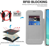 Husa de protectie Techsuit SmartMag Book compatibil cu Samsung Galaxy A16 4G / A16 5G, Gri
