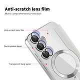 Husa de protectie Techsuit SmartMag Book compatibil cu Samsung Galaxy S24 FE, Gri