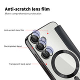 Husa de protectie Techsuit SmartMag Book compatibil cu Samsung Galaxy S24 FE, Negru