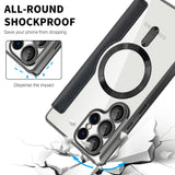 Husa de protectie Techsuit SmartMag Book compatibil cu Samsung Galaxy S25 Ultra, Negru