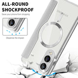 Husa de protectie Techsuit SmartMag Book compatibil cu Samsung Galaxy S25 Edge, Gri
