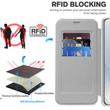 Husa de protectie Techsuit SmartMag Book compatibil cu Samsung Galaxy S25 Edge, Gri