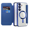 Husa de protectie Techsuit SmartMag Book compatibil cu Samsung Galaxy A35 5G, Albastru