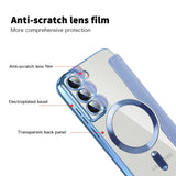 Husa de protectie Techsuit SmartMag Book compatibil cu Samsung Galaxy S22 Plus 5G, Albastru Deschis