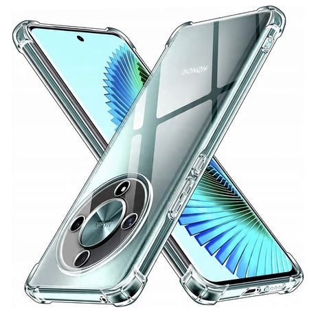 Husa de protectie Techsuit Shockproof Clear Silicone compatibil cu Honor Magic6 Lite, Transparent