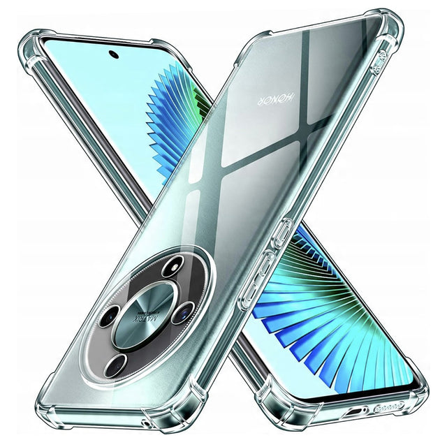 Husa de protectie Techsuit Shockproof Clear Silicone compatibil cu Honor Magic6 Lite, Transparent