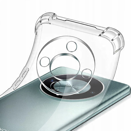 Husa de protectie Techsuit Shockproof Clear Silicone compatibil cu Honor Magic6 Lite, Transparent