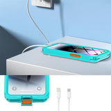 ShellBox AirBox Waterproof IP68 (6.7 inch), iPhone 12 Pro Max/13 Pro Max/14 Pro Max/ 15 Pro Max/16 Pro Max/15+/16+, Albastru