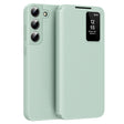 Husa de protectie Techsuit SmartView Series compatibil cu Samsung Galaxy S22 5G, Verde