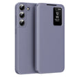 Husa de protectie Techsuit SmartView Series compatibil cu Samsung Galaxy S22 5G, Mov