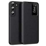 Husa de protectie Techsuit SmartView Series compatibil cu Samsung Galaxy S22 Plus 5G, Negru