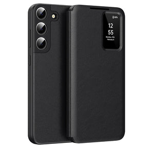 Husa de protectie Techsuit SmartView Series compatibil cu Samsung Galaxy S22 Plus 5G, Negru