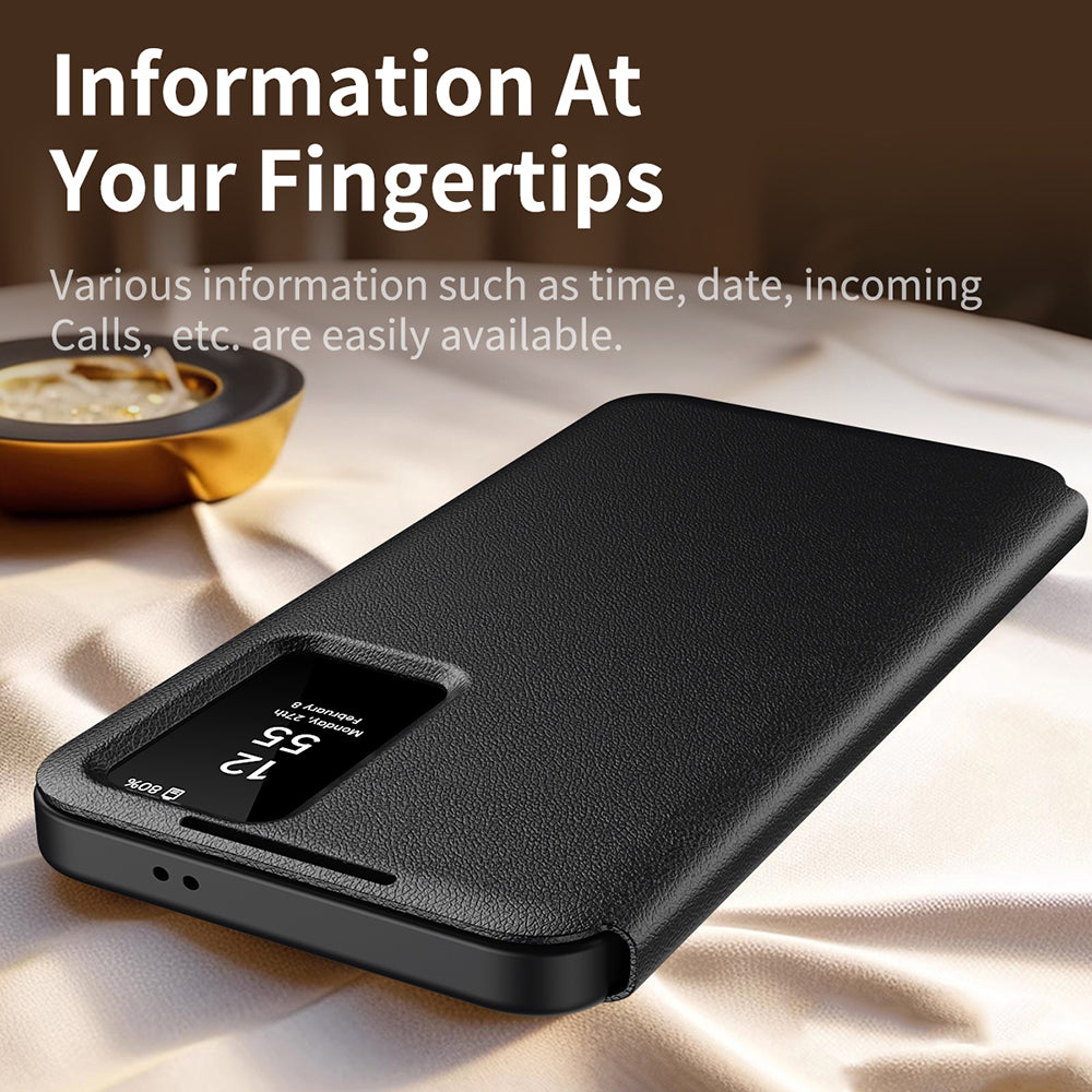 Husa de protectie Techsuit SmartView Series compatibil cu Samsung Galaxy S22 Plus 5G, Negru