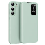 Husa de protectie Techsuit SmartView Series compatibil cu Samsung Galaxy S22 Plus 5G, Verde