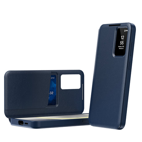 Husa de protectie Techsuit SmartView Series compatibil cu Samsung Galaxy S22 Plus 5G, Albastru