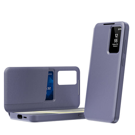 Husa de protectie Techsuit SmartView compatibil cu Samsung Galaxy S22 Plus 5G, Mov