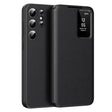 Husa de protectie Techsuit SmartView Series compatibil cu Samsung Galaxy S22 Ultra 5G, Negru