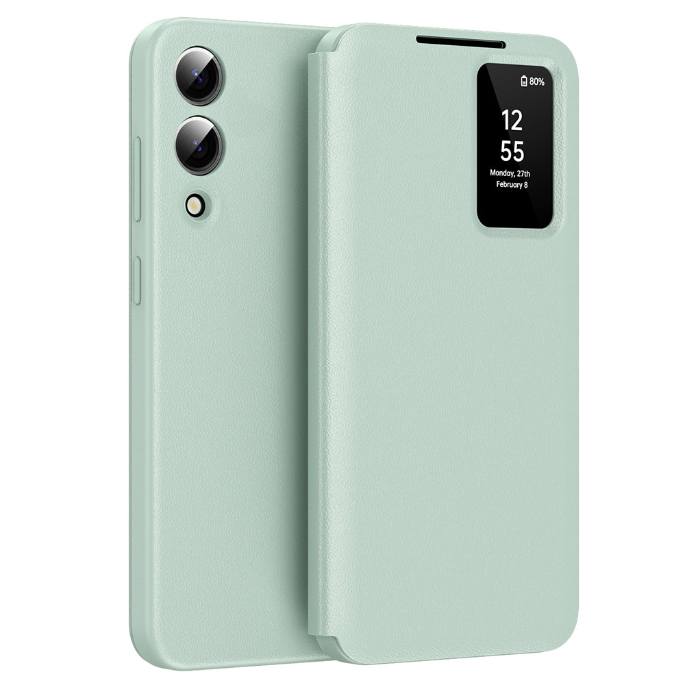 Husa de protectie Techsuit SmartView Series compatibil cu Samsung Galaxy S25 Edge, Verde