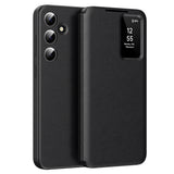 Husa de protectie Techsuit SmartView Series compatibil cu Samsung Galaxy A56 5G, Negru