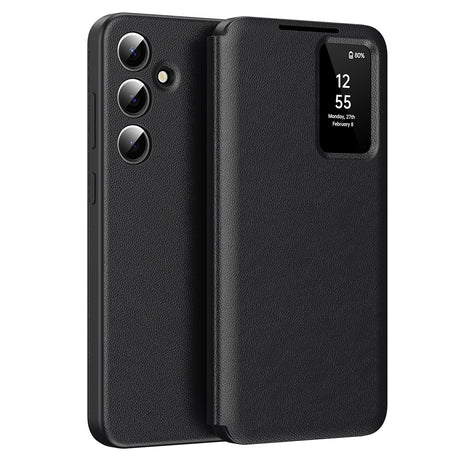 Husa de protectie Techsuit SmartView Series compatibil cu Samsung Galaxy A56 5G, Negru