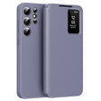 Husa de protectie Techsuit SmartView Series compatibil cu Samsung Galaxy S25 Ultra, Mov