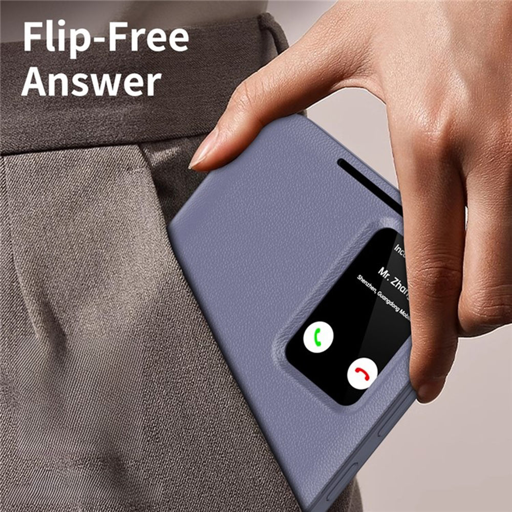 Husa de protectie Techsuit SmartView Series compatibil cu Samsung Galaxy S25 Ultra, Mov