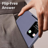 Husa de protectie Techsuit SmartView Series compatibil cu Samsung Galaxy S25 Ultra, Mov