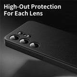Husa de protectie Techsuit SmartView Series compatibil cu Samsung Galaxy S25 Ultra, Negru