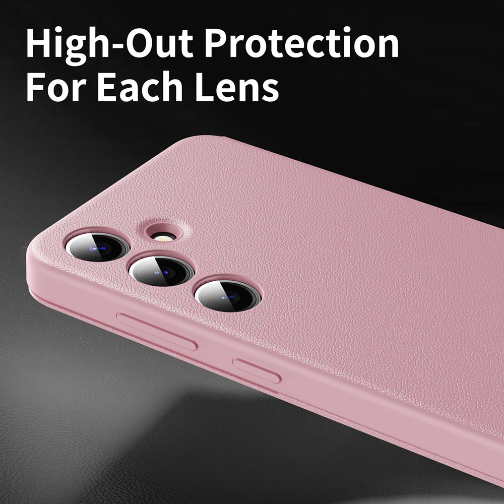 Husa de protectie Techsuit SmartView Series compatibil cu Samsung Galaxy S25 Plus, Roz