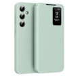 Husa de protectie Techsuit SmartView Series compatibil cu Samsung Galaxy S25, Verde