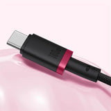 Cablu Baseus Dura Series (P10377803U03-01), for MacBook, Fast Charging, Type-C, PD 240W, 480Mbps, 1m, Rosu / Black