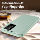 Husa de protectie Techsuit SmartView Series compatibil cu Samsung Galaxy S24 FE, Verde