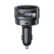 Incarcator Baseus Car PrimeTrip VR1 (C00069001121-00), with Retractable Cable, 2 x Type-C, USB, 60W, Negru