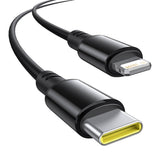 Incarcator Baseus Car (C00035902121-00), 2x USB-C, Fast Charge with USB-C, Lightning Spring Cable, 60W, 3A, 1.4m, Negru