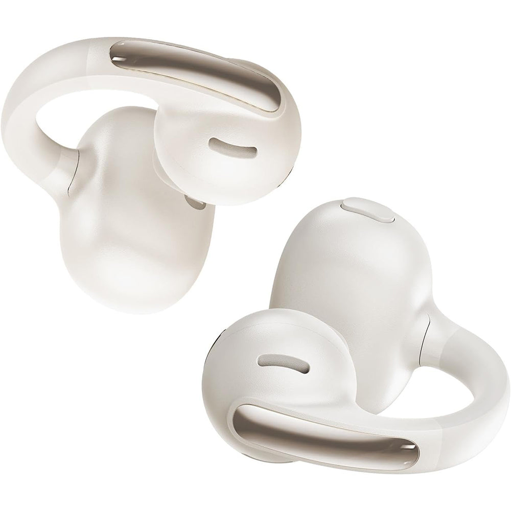 Casti Baseus Bowie MC1 (A00083501226-00), Open Ear Clip-on Design, BT V5.4, IP57 Waterproof, 600mAh, Alb