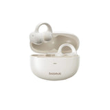 Casti Baseus Bowie MC1 (A00083501226-00), Open Ear Clip-on Design, BT V5.4, IP57 Waterproof, 600mAh, Alb