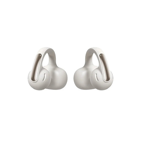 Casti Baseus Bowie MC1 (A00083501226-00), Open Ear Clip-on Design, BT V5.4, IP57 Waterproof, 600mAh, Alb