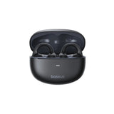 Casti Baseus Bowie MC1 (A00083501126-00), Open Ear Clip-on Design, BT V5.4, IP57 Waterproof, 600mAh, Negru